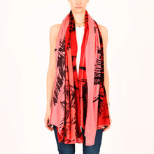 Load image into Gallery viewer, Safari 3 Color Felted Cashmere Scarf
