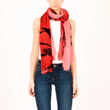 Load image into Gallery viewer, Safari 3 Color Felted Cashmere Scarf
