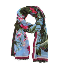 Load image into Gallery viewer, Spring Bliss Handprinted Scarf
