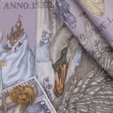 Load image into Gallery viewer, The Glass Swan Silk Twill - Pocket Square
