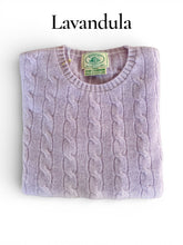 Load image into Gallery viewer, Ladies Cable Crew Sweater
