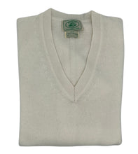 Load image into Gallery viewer, Knitted Sweater Vee Neck - Side Split
