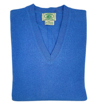 Load image into Gallery viewer, Knitted Sweater Vee Neck - Side Split
