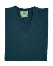 Load image into Gallery viewer, Knitted Sweater Vee Neck - Side Split
