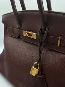 Hermès Birkin 35 Chocolate Togo