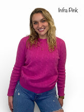 Load image into Gallery viewer, Ladies Cable Crew Sweater
