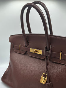 Hermès Birkin 35 Chocolate Togo