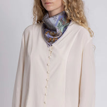 Load image into Gallery viewer, The Glass Swan Silk Twill - Pocket Square
