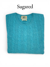 Load image into Gallery viewer, Ladies Cable Crew Sweater
