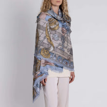 Load image into Gallery viewer, The Glass Swan Silk Twill Rectangular Scarf
