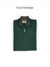 Load image into Gallery viewer, Jimmy 3/4 Zip Cashmere/Silk

