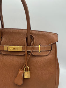 Hermès Birkin Gold 30 Clemence