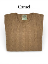 Load image into Gallery viewer, Ladies Cable Crew Sweater
