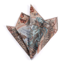 Load image into Gallery viewer, The Medici Cheetah Silk Twill - Pocket Square

