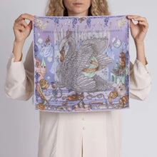 Load image into Gallery viewer, The Glass Swan Silk Twill - Pocket Square
