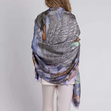 Load image into Gallery viewer, The Glass Swan Silk Twill Rectangular Scarf
