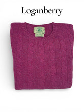 Load image into Gallery viewer, Ladies Cable Crew Sweater
