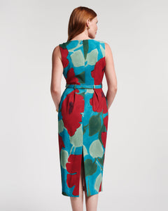 Audrey Belted Midi-Dress