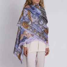 Load image into Gallery viewer, The Glass Swan Silk Twill Rectangular Scarf
