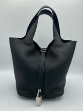 Load image into Gallery viewer, Hermès Picotin 18 Black Togo
