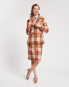 Bobby Wool Blazer Central Park Plaid