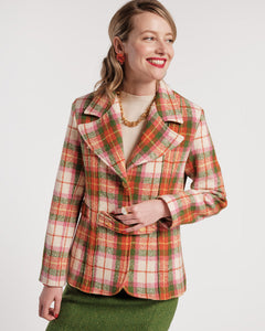 Bobby Wool Blazer Central Park Plaid