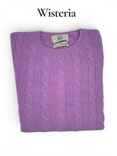 Load image into Gallery viewer, Ladies Cable Crew Sweater
