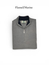 Load image into Gallery viewer, Jimmy 3/4 Zip Cashmere/Silk
