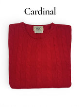 Load image into Gallery viewer, Ladies Cable Crew Sweater
