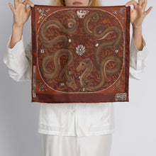 Load image into Gallery viewer, Chasing The Pearl Silk Twill 16.5" Scarf
