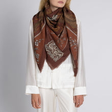 Load image into Gallery viewer, Chasing The Pearl Silk Twill 53" Scarf
