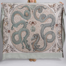 Load image into Gallery viewer, Chasing The Pearl Silk Twill Rectangle Scarf
