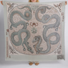 Load image into Gallery viewer, Chasing The Pearl Silk Twill 53" Scarf
