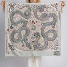 Load image into Gallery viewer, Chasing The Pearl Silk Twill 35" Scarf
