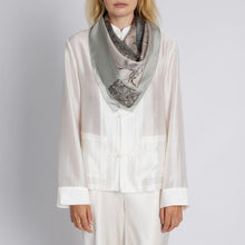 Load image into Gallery viewer, Chasing The Pearl Silk Twill 35" Scarf
