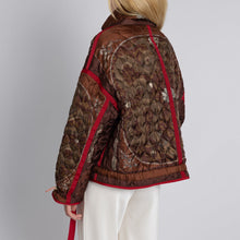 Load image into Gallery viewer, Chasing The Pearl Quilted Silk Reversible Jacket
