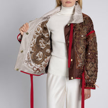 Load image into Gallery viewer, Chasing The Pearl Quilted Silk Reversible Jacket
