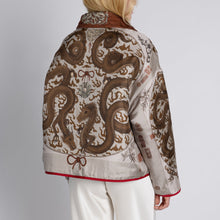 Load image into Gallery viewer, Chasing The Pearl Quilted Silk Reversible Jacket
