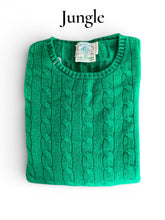 Load image into Gallery viewer, Ladies Cable Crew Sweater

