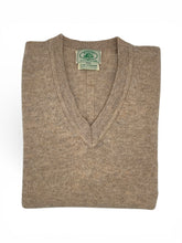 Load image into Gallery viewer, Knitted Sweater Vee Neck - Side Split

