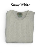 Load image into Gallery viewer, Ladies Cable Crew Sweater
