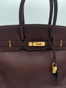 Hermès Birkin 35 Chocolate Togo