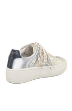 Load image into Gallery viewer, Daphne Sneaker Sand Metallic Suede
