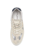 Load image into Gallery viewer, Daphne Sneaker Sand Metallic Suede
