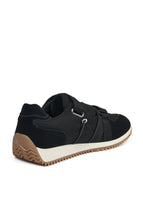 Load image into Gallery viewer, Lola Black Suede/Net Slide
