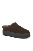 Load image into Gallery viewer, Vernon Chocolate Suede Waterproof Slide
