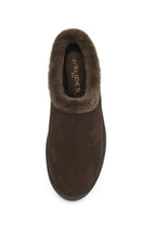Load image into Gallery viewer, Vernon Chocolate Suede Waterproof Slide
