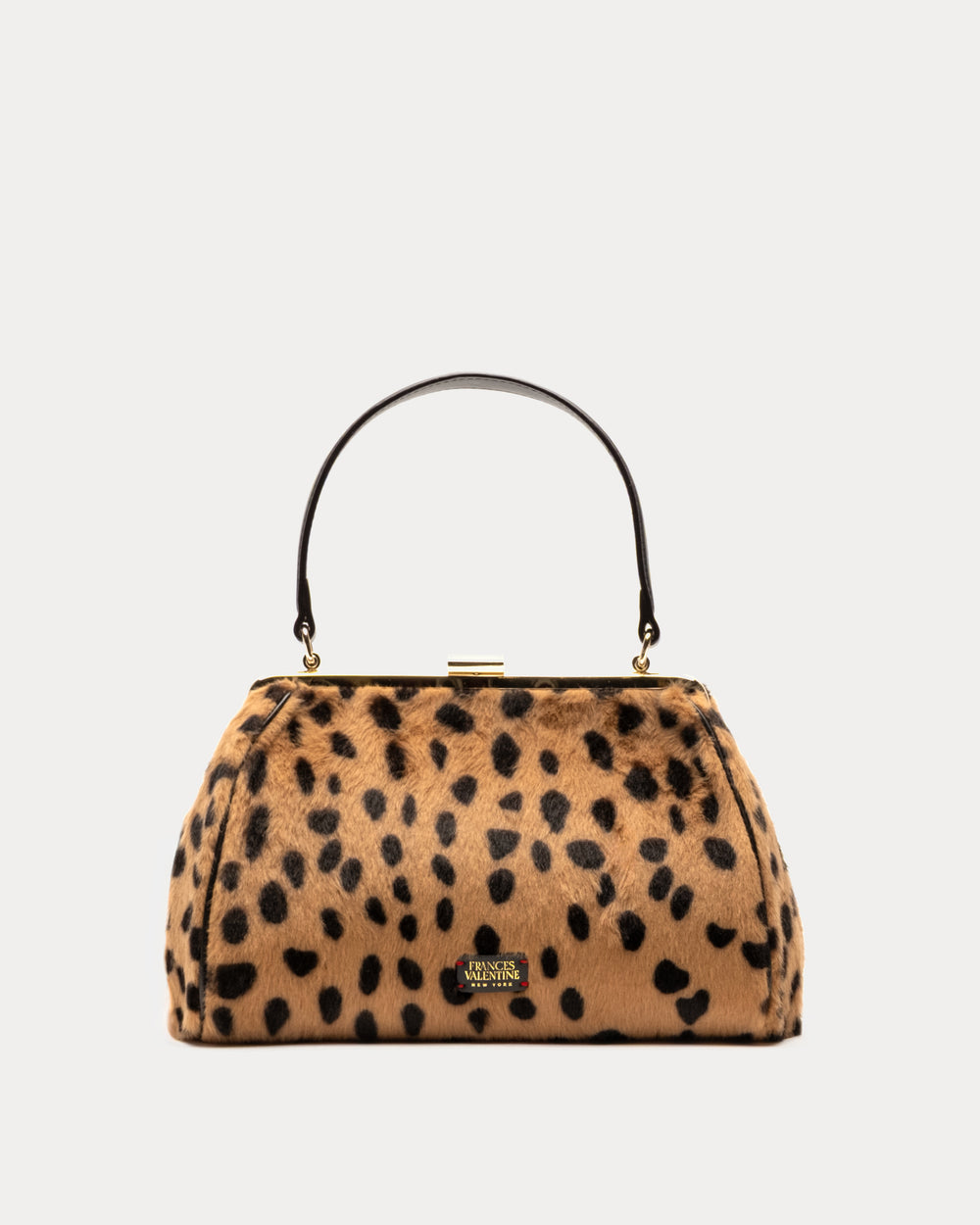 Frances Frame Bag Cheetah Print