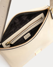 Load image into Gallery viewer, Billie Sling Crossbody Crinkled Leather Bag Oyster
