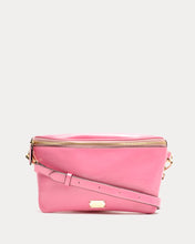 Load image into Gallery viewer, Billie Sling Crossbody Crinkled Leather Bag Pink
